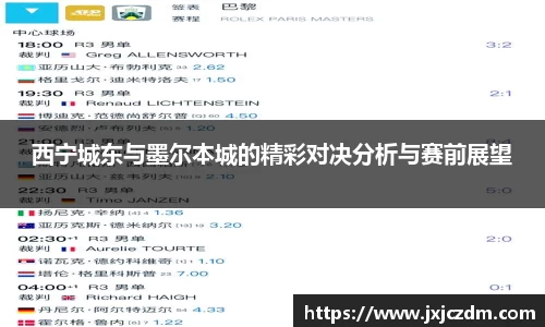 西宁城东与墨尔本城的精彩对决分析与赛前展望
